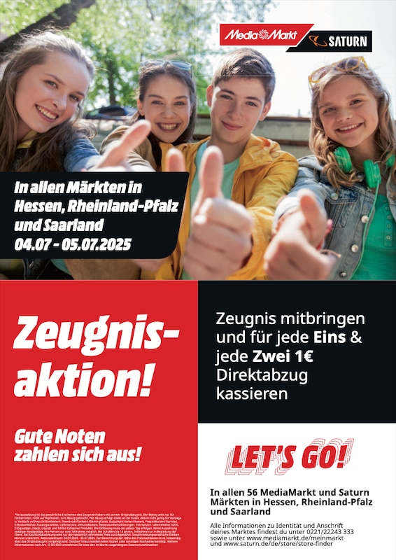 MediaMarktSaturn 2025 Hessen, Rheinland-Pfalz, Saarland Werbemittel