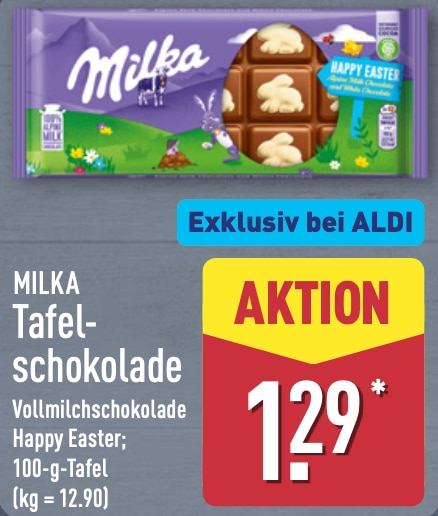 Milka Oster-Schokolade ALDI Nord Prospekt 23.02.2026