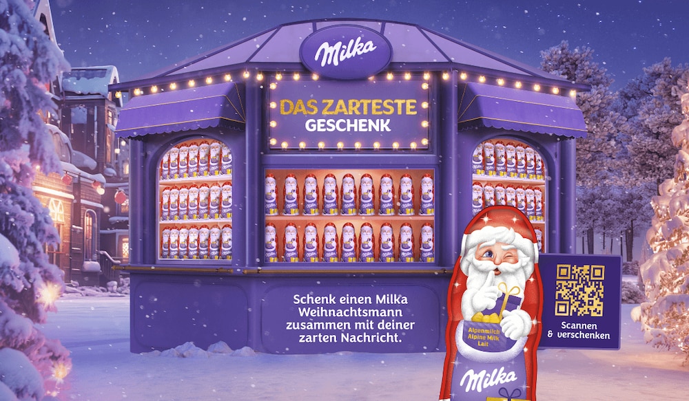 Milka gratis Weihnachtsmann 2024 Header Image