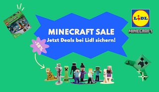 Minecraft-Mania bei Lidl: Jetzt bis zu 58% sparen!