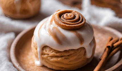 Little Moons Mochi-Eis Cinnamon Bun