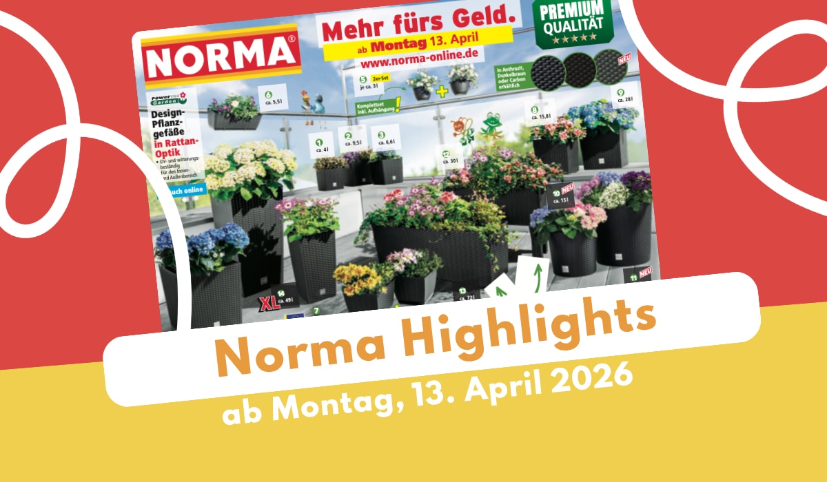 NORMA Prospekt 13.04.2026: Alles für Haustier & Garten!