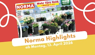 NORMA Prospekt 13.04.2026: Alles für Haustier & Garten!