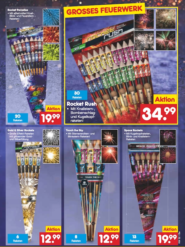 Netto Feuerwerk Prospekt 2024/2025 Die besten Trends als Liste