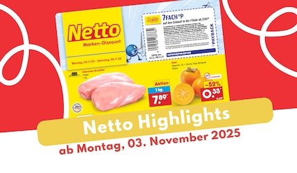 Netto Prospekt 03.11.2025 - die besten Angebote entdecken!