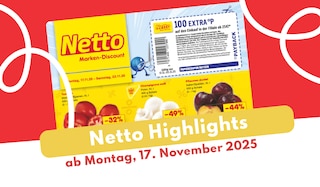 Netto Prospekt 17.11.2025 im Überblick zum Sparen!