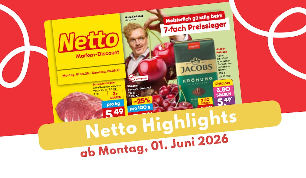 Netto Marken-Discount Prospekt 01.06.2026