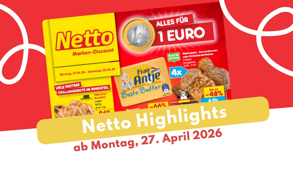 Netto Prospekt 27.04.2026 in der Spar-Übersicht!