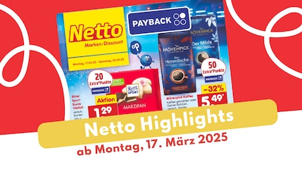 Netto Marken-Discount Prospekt-Highlights 17. März 2025 Header Image