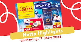 Netto Marken-Discount Prospekt-Highlights 17. März 2025 Header Image