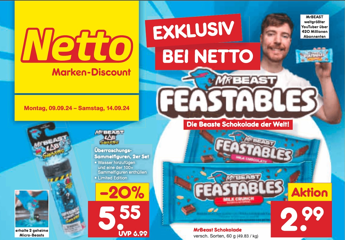 Prospekt-Highlights Netto Marken-Discount ab Montag, 09. September 2024