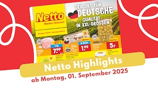 Netto Prospekt 01.09.2025 - jetzt Angebote sichern!