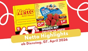 Netto Prospekt 07.04.2026: Deals für euren Garten sichern