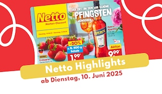 Neusten Artikel von Kaufda Magazin "Netto Prospekt 10.06.2025 – die Deals auf einen Blick!" lesen Netto Prospekt 10.06.2025 – die Deals auf einen Blick!