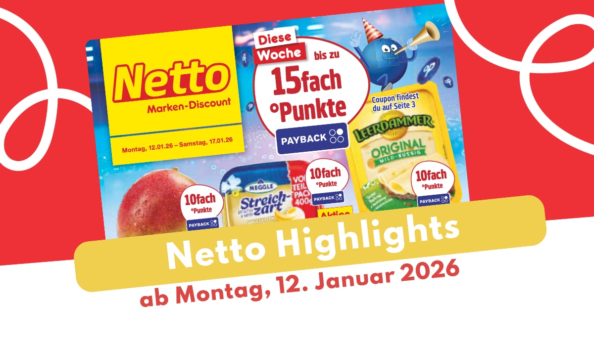 Netto Prospekt 12.01.2026 im exklusiven Überblick!