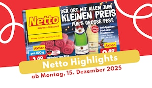 Netto Prospekt 15.12.2025 hier entdecken!