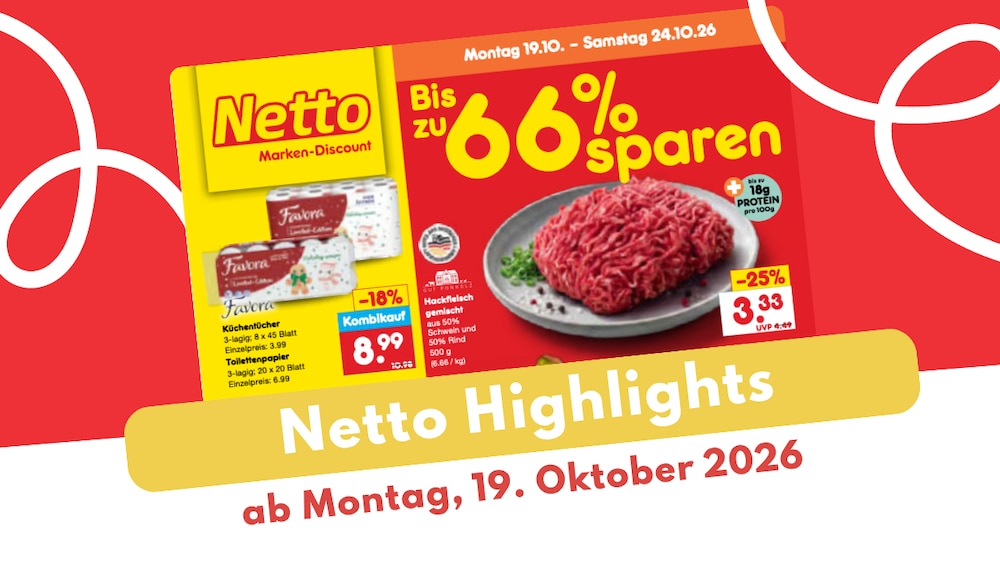 Netto Prospekt 19.10.2026