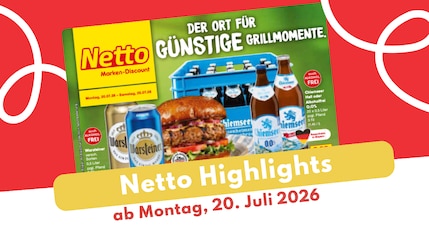 Netto Prospekt 20.07.2026 mit italienischer Woche!
