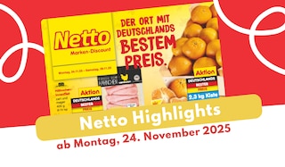 Netto Prospekt 24.11.2025 im Spar-Überblick!
