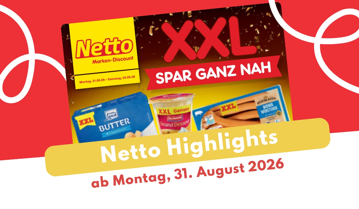 Netto Prospekt 31.08.2026: Beauty & Spa für zu Hause! Netto Prospekt 31.08.2026: Beauty & Spa für zu Hause!