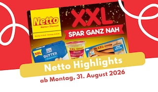 Neusten Artikel von Kaufda Magazin "Netto Prospekt 31.08.2026: Beauty & Spa für zu Hause!" lesen Netto Prospekt 31.08.2026: Beauty & Spa für zu Hause!