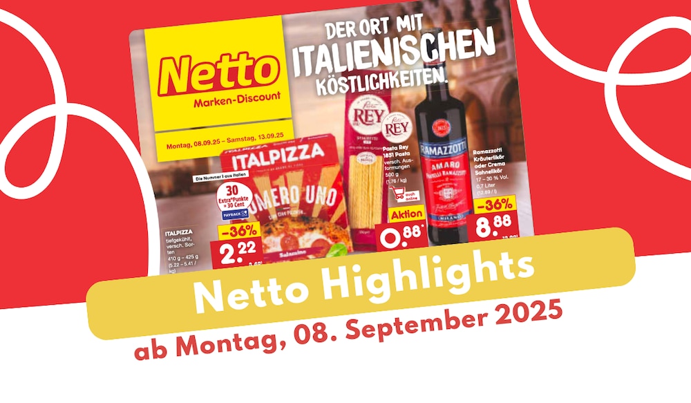 Netto Prospekt-Highlights 08.9.25