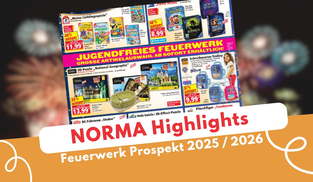 Norma Feuerwerk Prospekt 2025 2026