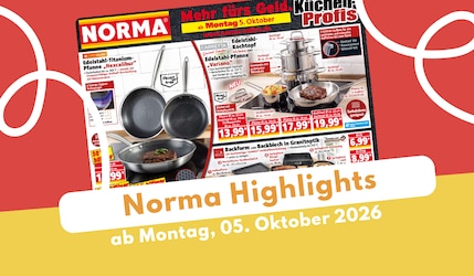 NORMA Prospekt 05.10.2026 auf einen Blick entdecken!