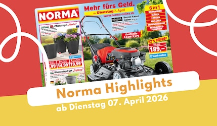 NORMA Prospekt ab 07.04.2026: Werkzeug, Kaffee & mehr!