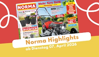 NORMA Prospekt ab 07.04.2026: Werkzeug, Kaffee & mehr!