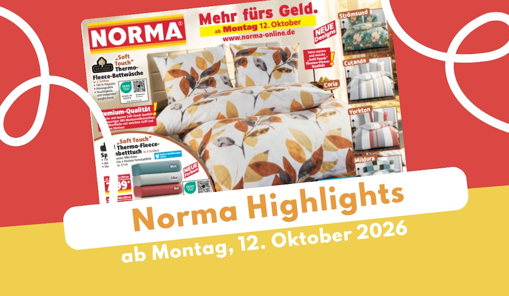 NORMA Prospekt 12.10.2026 - mit Halloween und Weihnachten!
