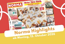 NORMA Prospekt 12.10.2026 - mit Halloween und Weihnachten!