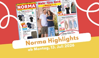 Norma Prospekt 13.07.2026: Die Highlights der Woche! Norma Prospekt 13.07.2026: Die Highlights der Woche!