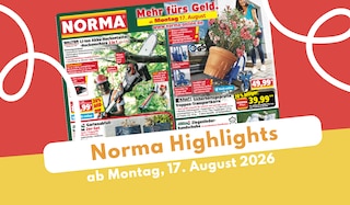NORMA Prospekt 17.08.2026: Die asiatische Woche beginnt! NORMA Prospekt 17.08.2026: Die asiatische Woche beginnt!