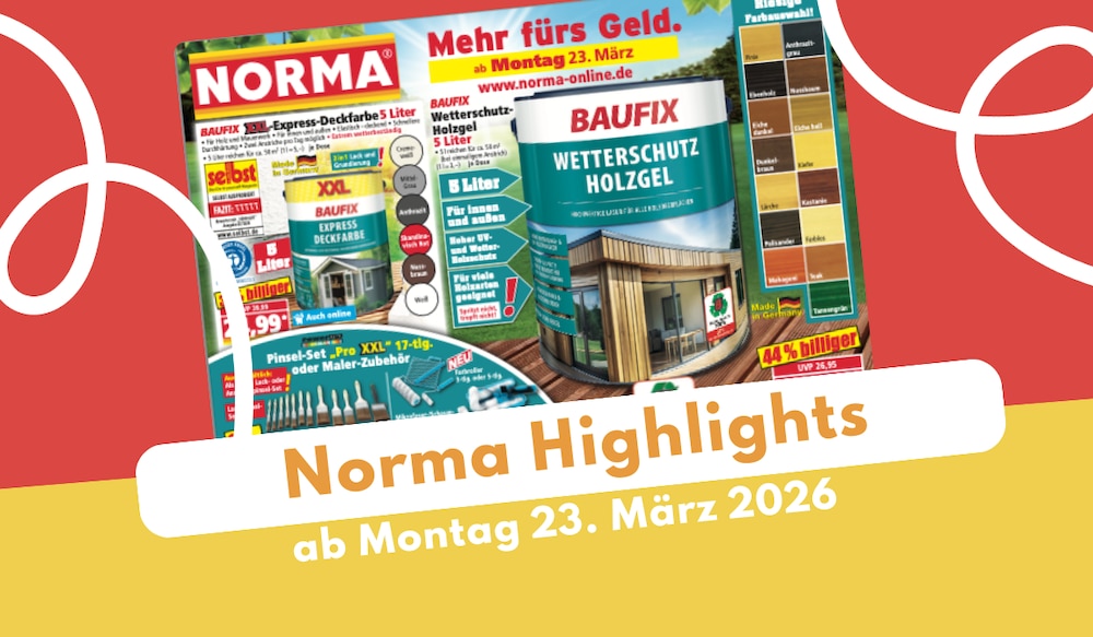 Norma Prospekt 23.03.2026 mit asiatischer Woche!