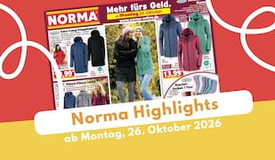 NORMA Prospekt 26.10.2026 mit allen Highlights im Überblick!