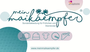 "Mein maikaempfer" mit Kleidungssymbolen drunter.