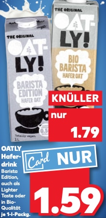 Oatly Angebot im Kaufland Prospekt ab dem 08.01.2026