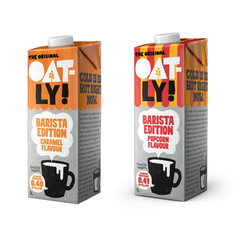 Oatly Barista Popcorn & Caramel