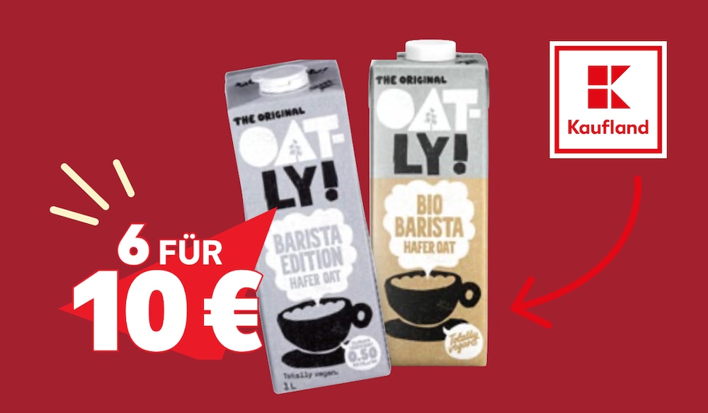 Oatly Kaufland Deal 6 für 10 Euro