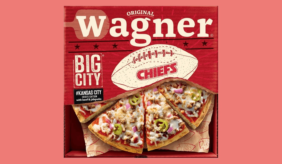 Wagner Kansas City Chiefs Pizza