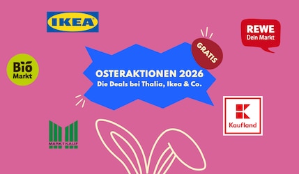 Osteraktionen 2026 mit verschiedenen Logos