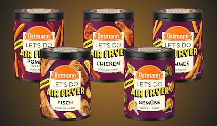 5 Airfryer Gewürze der Marke Ostmann