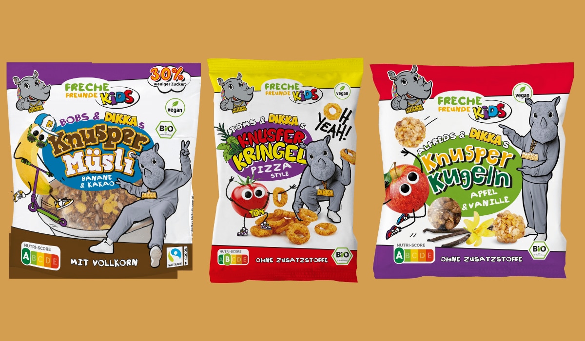 Packshots der drei neuen Produkte von Freche Freunde und DIKKA 2024.png