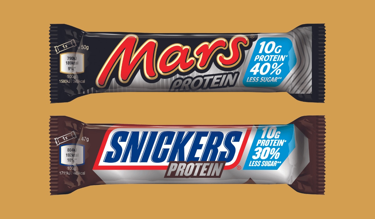 Packsots Snickers und Mars Proteinriegel 2024