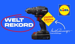 Diesen Weltrekord Schrauber gibt's jetzt bei Lidl - inklusive Promi-Autogramm!