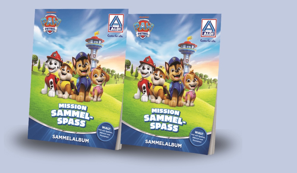 Paw Patrol Sammelalbum ALDI Nord
