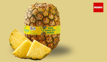 Penny Ananas ohne Krone