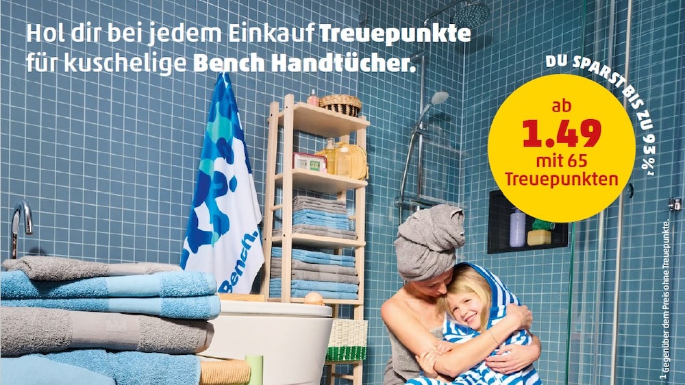 Penny Bench Handtuch Treueaktion 2026