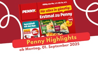 Aktueller Artikel zu Tisch Penny Prospekt 01.09.2025 - die asiatische Woche beginnt!